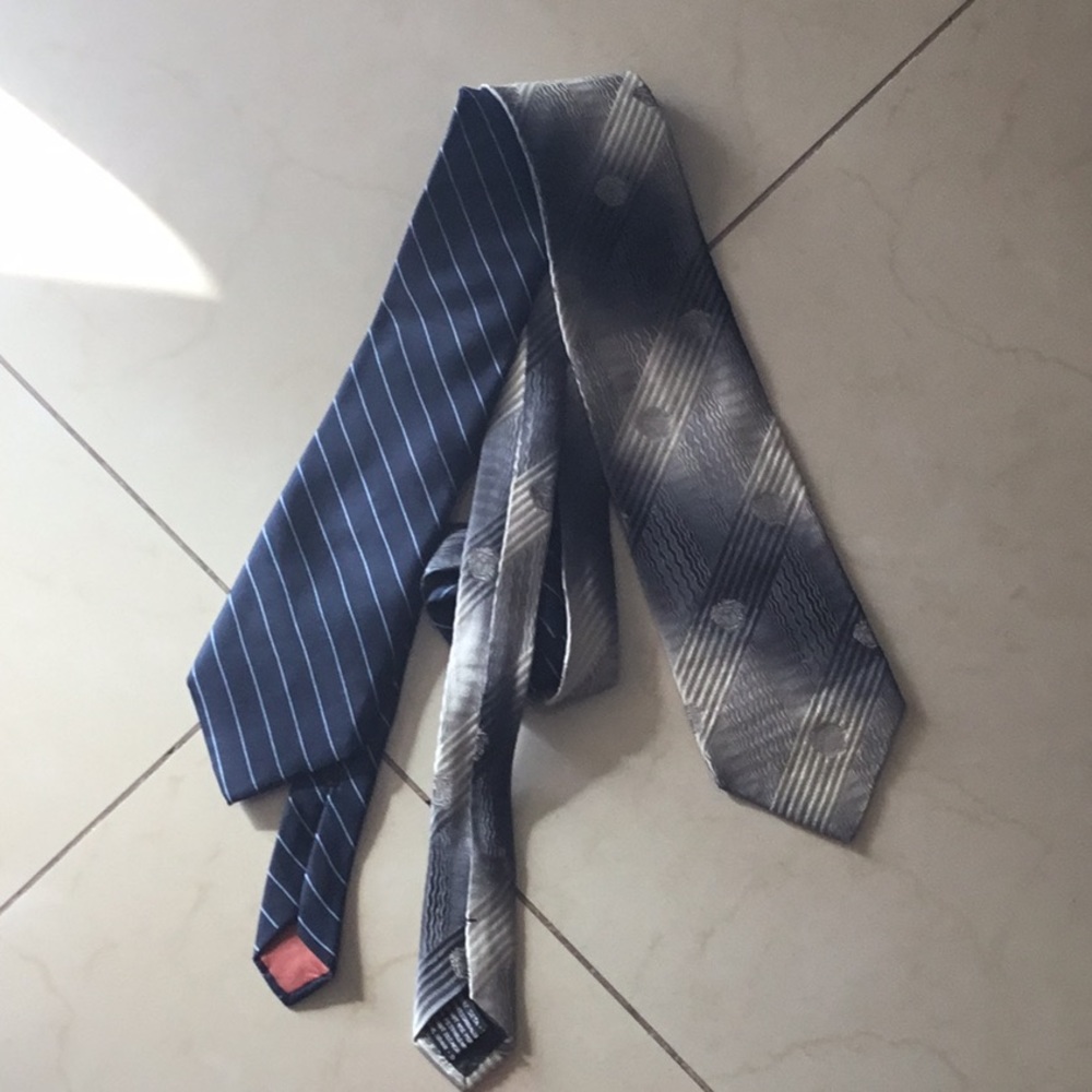 VINTAGE Men’s Versace and YSL ties